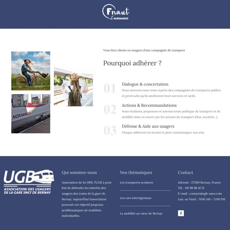 site web internet institutionnel design digital graphisme création conception digital html rédaction gsn-communication