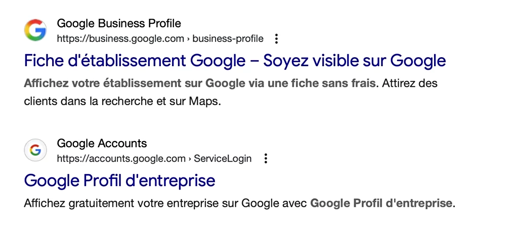 Campagne d'avis avec Google Business Profile